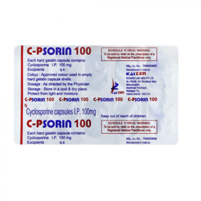 C-Psorin 100 Cap