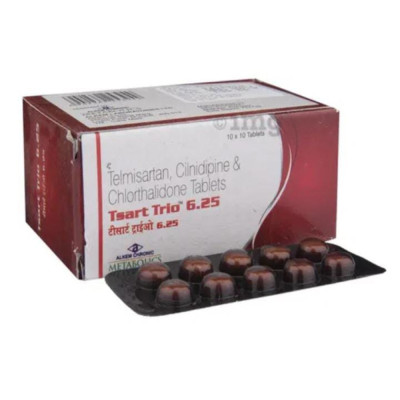 Tsart Trio 6.25 Mg Tab