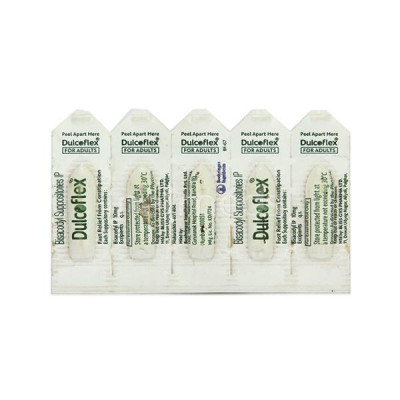 Dulcoflex- Adult Suppos