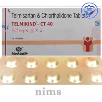 Telmikind-Ct 40 Tab