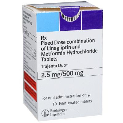 Trajenta Duo 2.5Mg/500 Tab