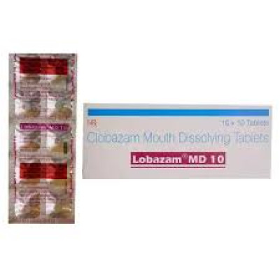 Lobazam,-Md10 Tab